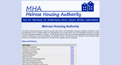 Desktop Screenshot of melroseha.com